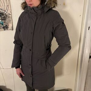 Women's North Face Gray Winter Coat